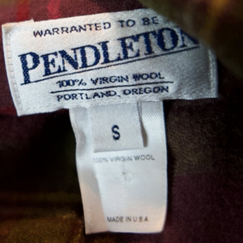 Pendleton S 49er Plaid Wool Jacket - Picture 5 of 5